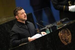 Il discorso di Zelensky all’Onu: “Putin vuole allargare guerra, diritto internazionale al collasso”