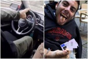Imperia, ragazzo senza braccia prende la patente guidando con i piedi: “Ho fatto pratica per sei anni”