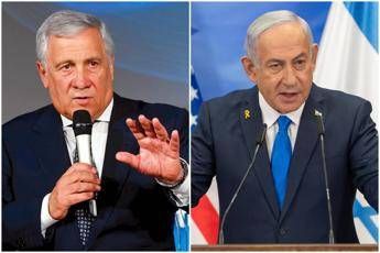 Israele, Tajani: “Disposti a discutere possibili sanzioni, non vendiamo armi a Netanyahu”