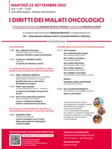 ‘Le avventure di Orso e Pulcina’, un libro per i diritti dei malati oncologici