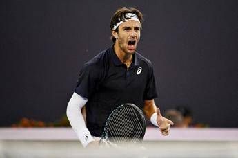 Musetti si arrabbia a Pechino, cosa succede nel match con Mpetshi Perricard