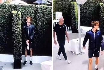 ‘Tana’ per Sinner, fallisce l’agguato a coach Cahill