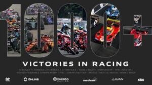 Il gruppo Brembo celebra 50 anni nel motorsport: oltre 1.000 titoli mondiali dal 1975 a oggi