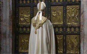 Giubileo, Papa chiude la Porta Santa di S. Pietro aperta da Francesco