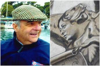 Angelo con volto Meloni, la versione di Antonio d’Amelio: è l’uomo che ha finanziato il primo restauro