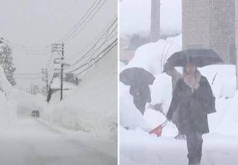 Giappone, forti nevicate lungo la costa ovest: 30 morti e 324 feriti