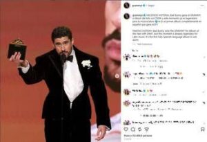 Grammy 2026, il trionfo di Bad Bunny. ‘Wildflower’ di Billie Eilish canzone dell’anno