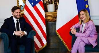 Milano Cortina, Meloni incontra Vance: “Rafforziamo la nostra collaborazione”