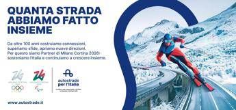 Olimpiadi: Autostrade per l’Italia lancia campagna “quanta strada abbiamo fatto insieme” per Milano Cortina 2026