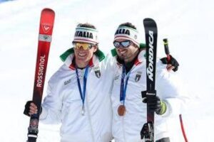 ‘Paris Jet-man’ e ‘Franzoni grandioso’: festa a Bormio per le prime medaglie azzurre di Milano Cortina