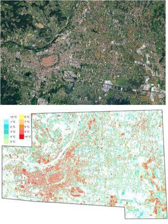 Il trucco per abbassare la temperatura in città di 10 gradi grazie ai pannelli solari