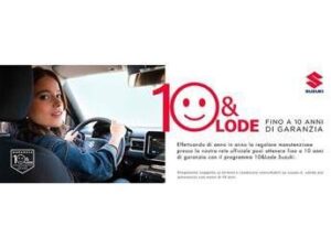 Suzuki allunga la fiducia: arriva la garanzia 10&LODE fino a 10 anni