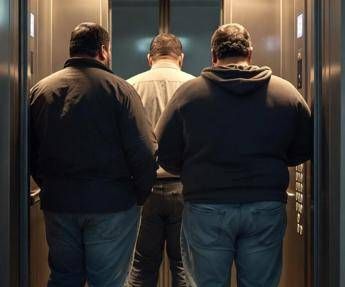 Aumenta il peso medio delle persone, gli ascensori sono sempre sicuri? Il rebus