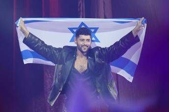 Eurovision, il grido dopo l’esibizione di Israele: il messaggio di Noam Bettan