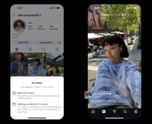 Instagram lancia il marchio Ia per i creator