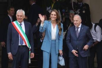 Kate è arrivata a Reggio Emilia, è il suo primo viaggio all’estero dopo la malattia