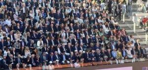 Non solo Mattarella, tanti vip in tribuna autorità per l’impresa di Sinner al Foro italico