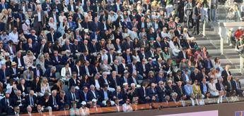 Non solo Mattarella, tanti vip in tribuna autorità per l’impresa di Sinner al Foro italico