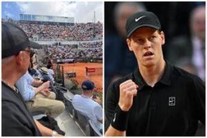 Sinner, agli Internazionali c’è Baggio e non solo: tutti i vip in tribuna per Jannik