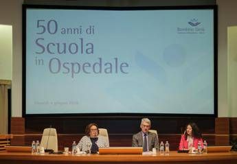 Bambino Gesù celebra 50 anni di scuola in ospedale, seguiti 70mila studenti in 25 anni