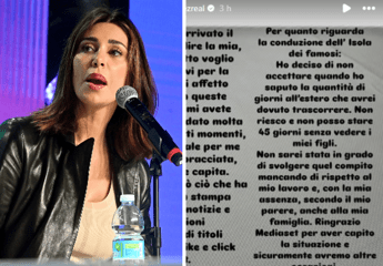 Belen e l’Isola dei Famosi: “Ho rifiutato la conduzione, non posso stare lontano dai miei figli”