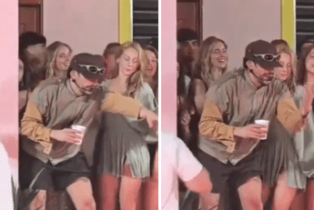Chiara Ferragni al concerto di Bad Bunny a Madrid ma… sul palco – il video