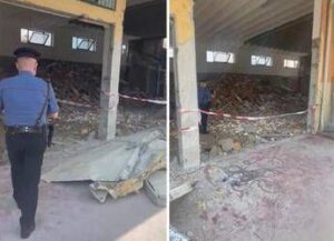 Crolla parete di un capannone, operaio 71enne muore travolto nel Bresciano