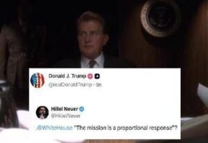 Raid Usa in Iran, Trump difende i nuovi attacchi citando una serie tv anni ’90