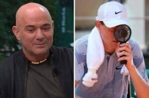 Sinner, la sentenza di Agassi: “Non ci sono scuse, non può crollare così”