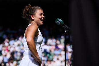 C’è Federer, Paolini si emoziona: “Dovevo restare concentrata”