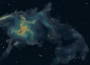 Mappato il campo magnetico dell’ammasso di galassie Abell 2255