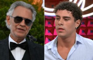Gf Vip, Andrea Bocelli sulla battuta di Roncaccia: “Mi ha fatto sorridere”