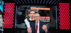 Giordano sbaglia e va in tilt: “Possiamo rifare?”. La gaffe in diretta tv